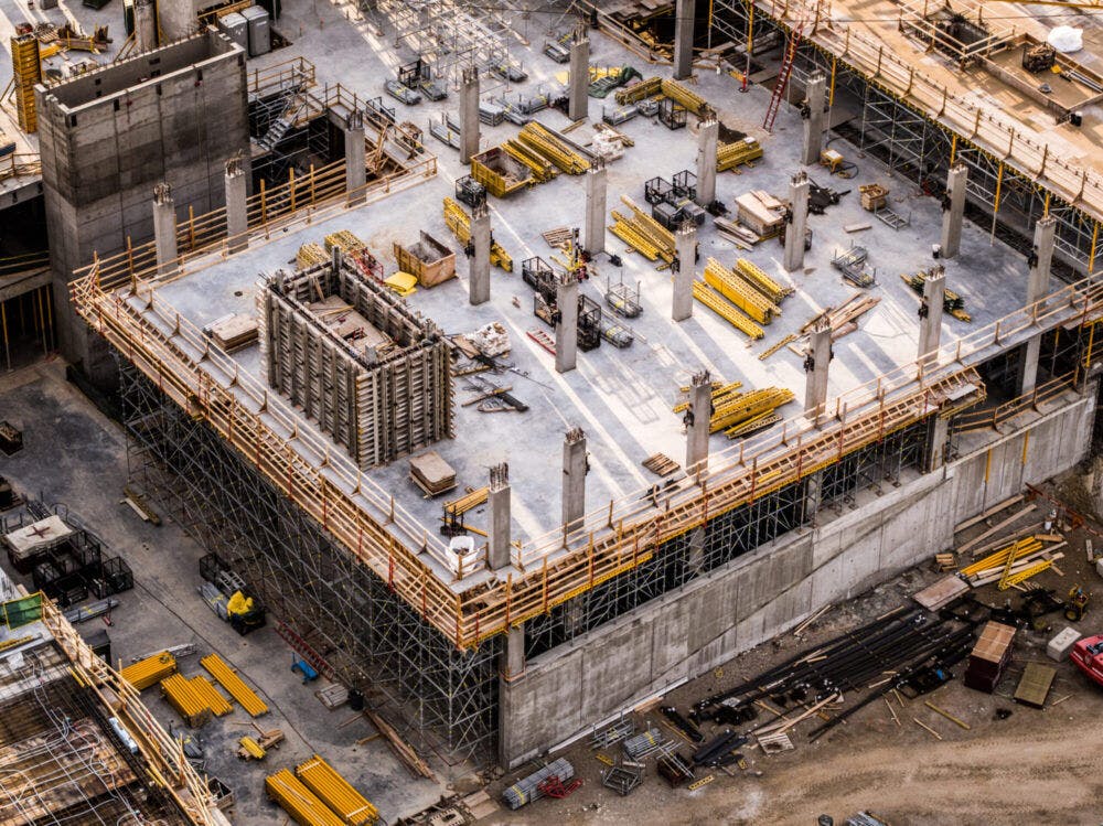 Building heat for construction